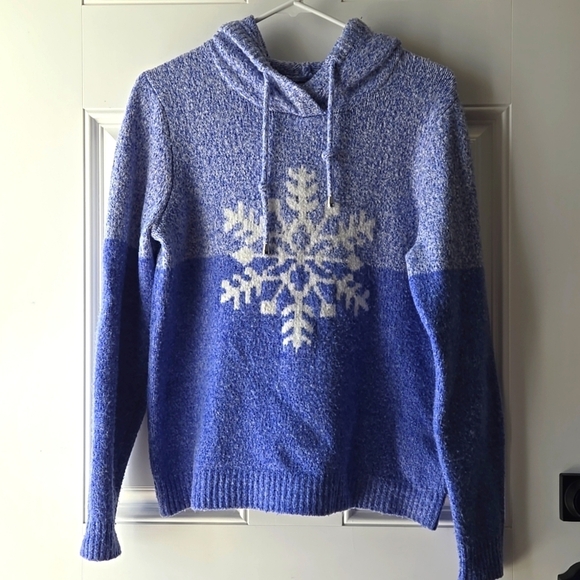 Cupcakes & Cashmere Snowflake Knit Hoodie - Picture 1 of 6